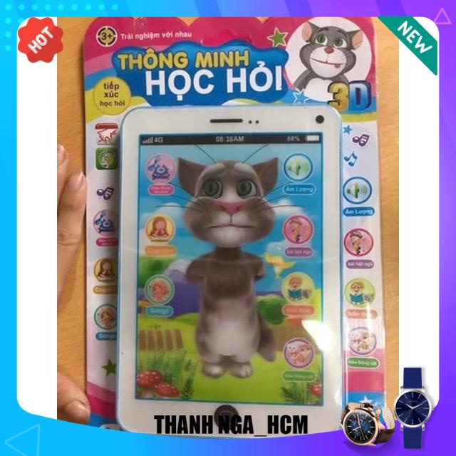 Vỉ Đồ Chơi Ipad Mèo Tom Cat 3D Thông Minh Dùng Pin Có Nhạc - ĐỒ CHƠI CHỢ LỚN 1115( KHÔNG tặng kèm pin)