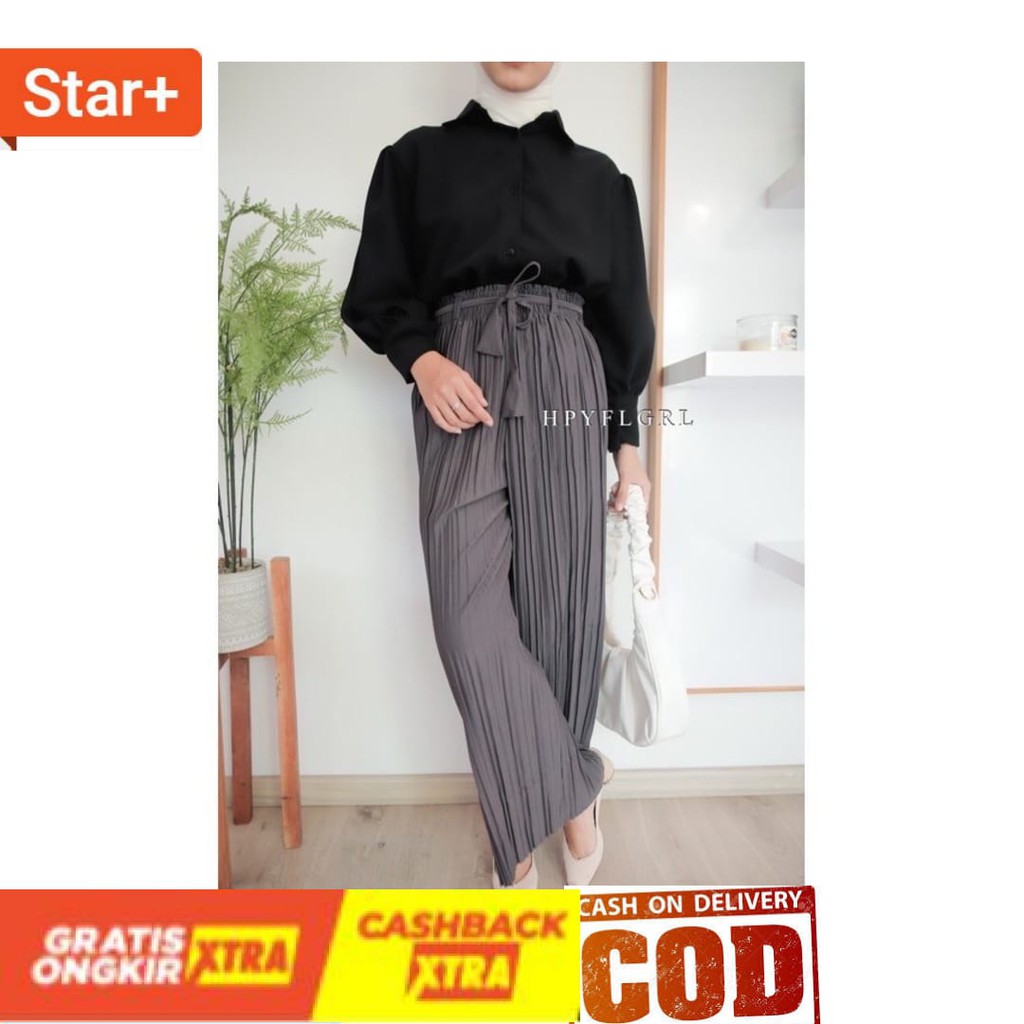 Quần Baggy Ống Rộng Họa Tiết Ca Rô Thời Trang Dành Cho Nữ | BigBuy360 - bigbuy360.vn