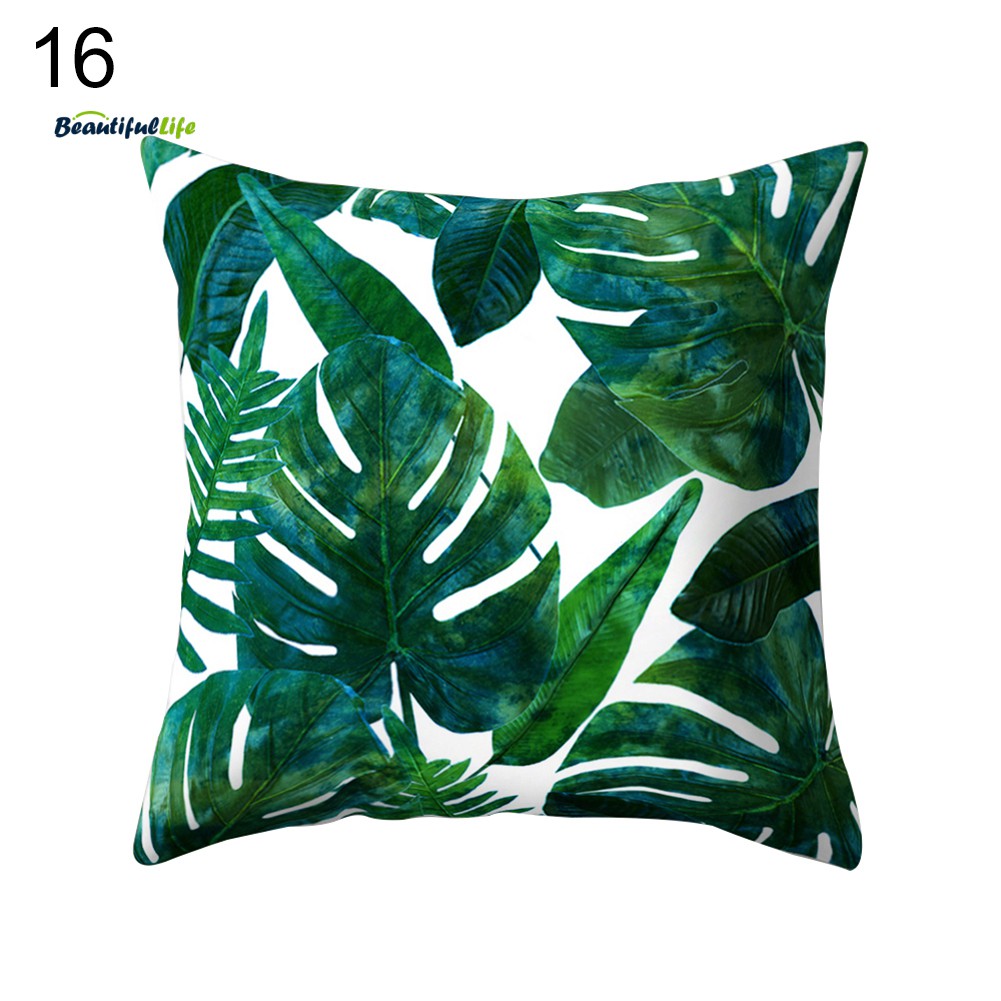 Vỏ Gối In Hình Xương Rồng Xinh Xắn Kích Thước 45x45cm