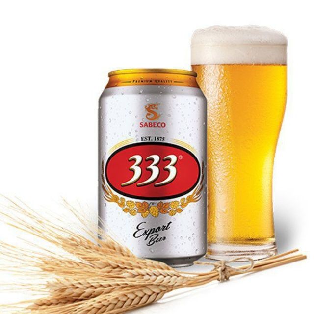 siêu mới 1 lon bia 333 x 330ml