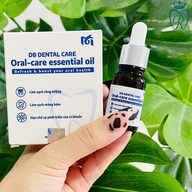 Tinh dầu răng miệng DB Dental Care 10ml, giúp làm sạch răng, giảm mùi hôi miệng, mát miệng khi bị nhiệt miệng,viêm lợi.