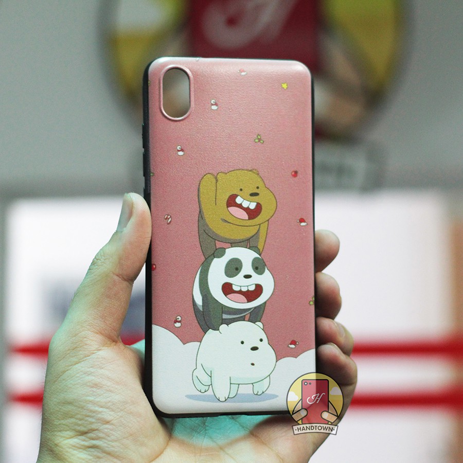 ỐP LƯNG XIAOMI REDMI 7A DẺO ĐEN IN HÌNH