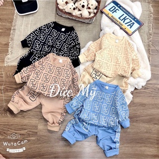 Bộ da cá dài tay F.F bé trai