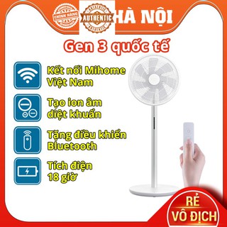 Bản quốc tế - quạt không dây thông minh xiaomi smartmi gen 3 / gen 2 bảo hành 12 tháng