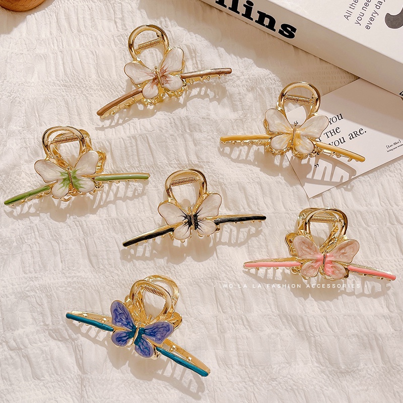 Kẹp Tóc Hình Bướm Thời Trang Chất Lượng Cao 2022
