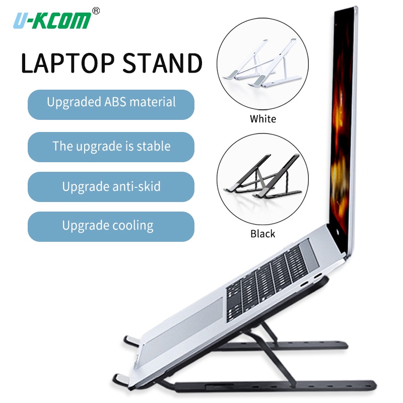 Giá đỡ máy tính xách tay U-KCOM chất liệu ABS điều chỉnh được độ cao chống thumbnail