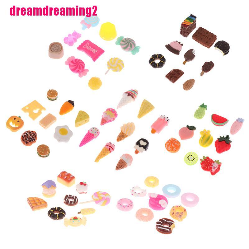 Bộ 10 Mô Hình Bánh Mì Đồ Chơi Mini Trang Trí Nhà Búp Bê