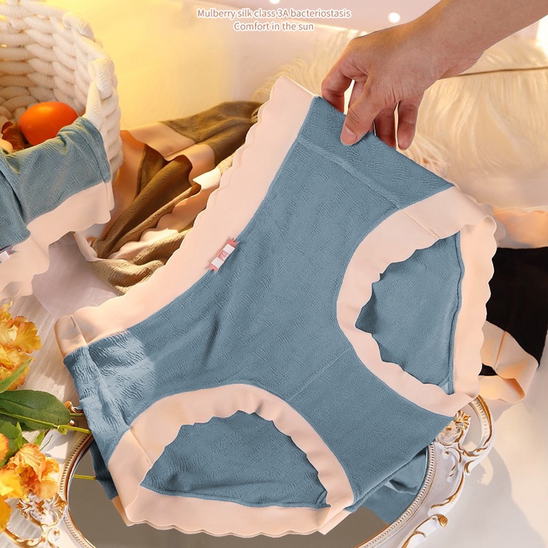 Quần lót cotton zxyouping lưng cao size lớn XL-3XL