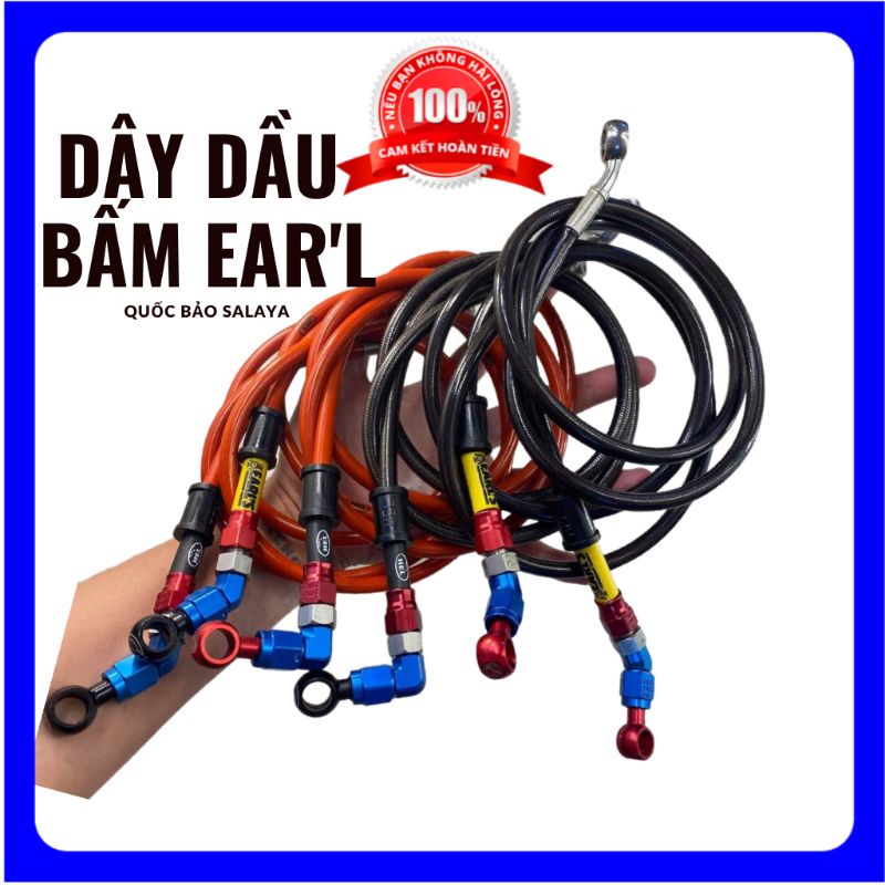 Dây dầu hel bấm sẵn đầu earl thích hợp gắn mọi loại xe