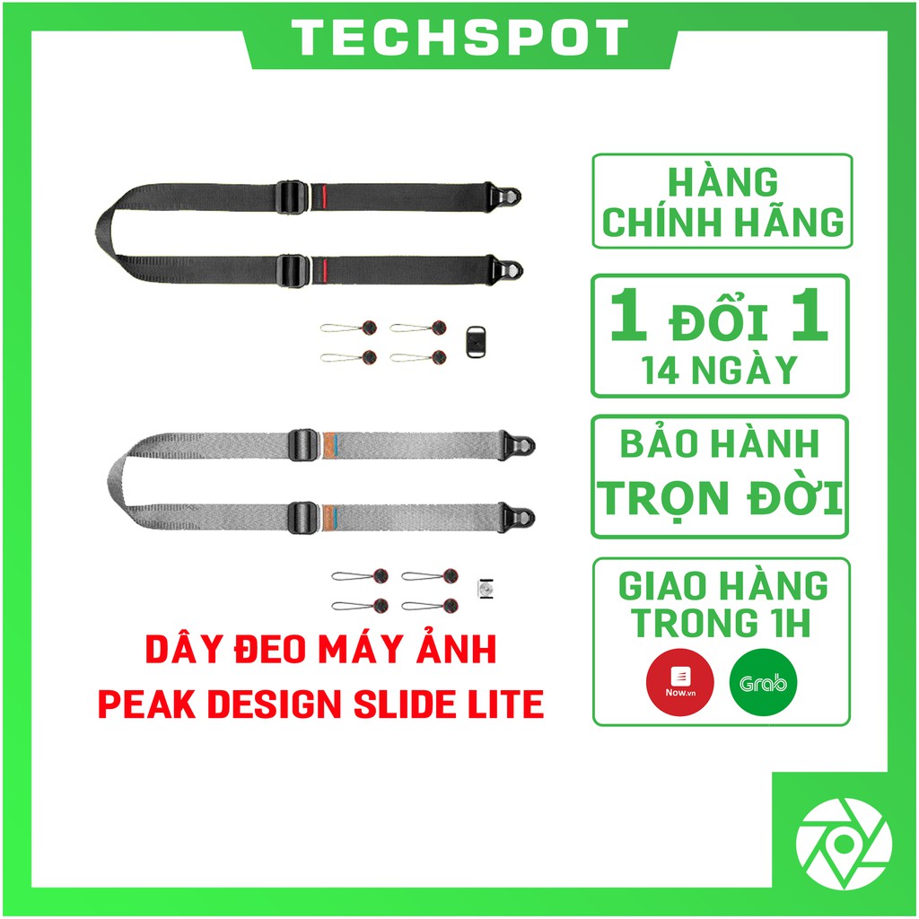 Dây đeo máy ảnh Peak Design Slide Lite ( Chính Hãng ) - Techspot.vn