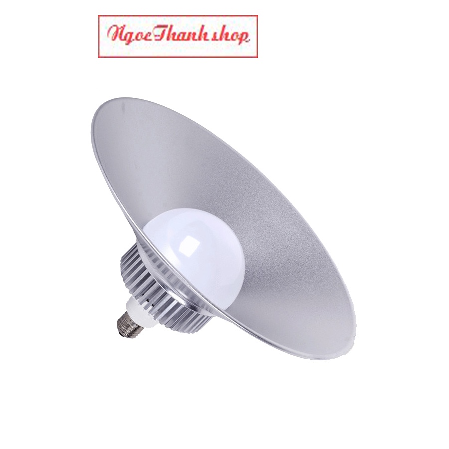 Đèn led nhà xưởng 30w, 50w, 100w - Đèn pha xưởng công nghiệp - Đèn ngoài trời - Đế tản nhiệt - Đuôi đèn E27 thông dụng