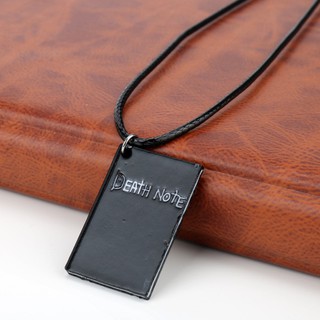 Dây chuyền mặt cuốn nhạc phong cách Death Note