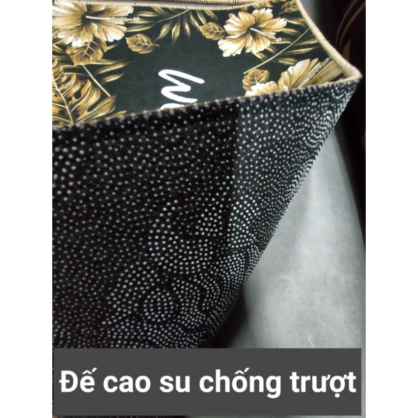 thảm bếp dài cao cấp đẹp chống trượt LODIVA gồm 1 tấm dài+ 1 tấm ngắn TB02