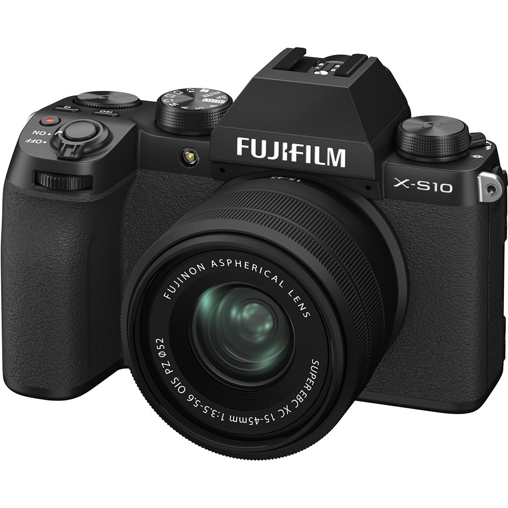  Máy ảnh Fujifilm X-S10/ X-S10 kèm ống kính Kit XC15-45, XF18-55, XF16-80