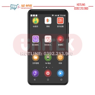 (Hỗ Trợ Tiếng Việt) Máy Nghe Nhạc Android MP4 Màn Hình Cảm Ứng 4.0 Inch Kết Nối Bluetooth WiFi Ruizu H11 Bộ Nhớ 16GB