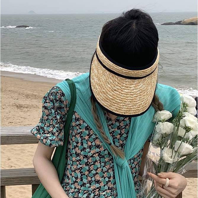 Nón Lưỡi Trai Hở Chóp Che Nắng Thoáng Khí Thời Trang Mùa Hè Cho Nữ