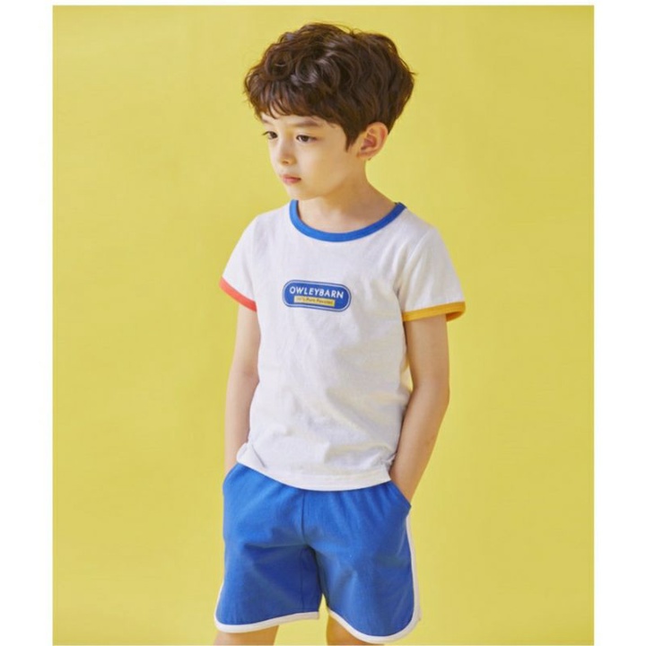 - Áo cộc tay cotton Owley Barn VN xuất Hàn