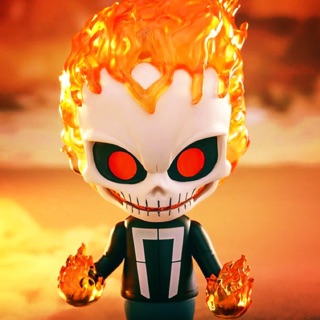 Mô hình cosbaby ghost rider (ma tốc độ)