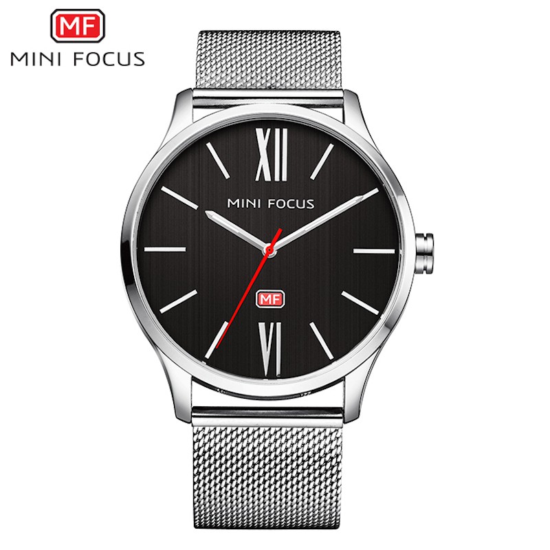 ĐỒNG HỒ NAM MINI FOCUS ĐẲNG CẤP DOANH NHÂN DÂY KIM LOẠI KHÔNG GỈ MF018 | BigBuy360 - bigbuy360.vn