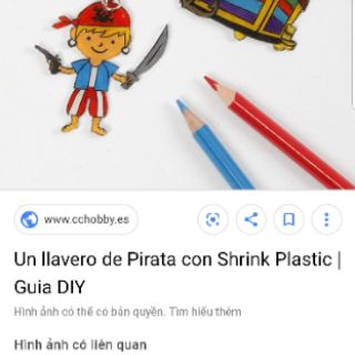 Tấm nhựa co nhiệt Shrink Plastic A4 – Làm móc khóa, charm, trang trí thủ công DIY