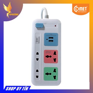Ổ Cắm Nối Dài Cổng USB Comet CES4223