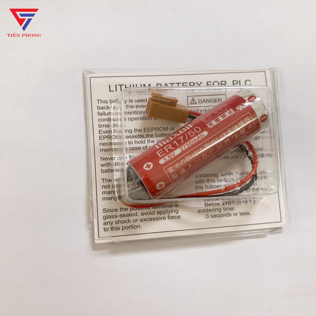 Pin ER17/50 Maxell Lithium 3.6V