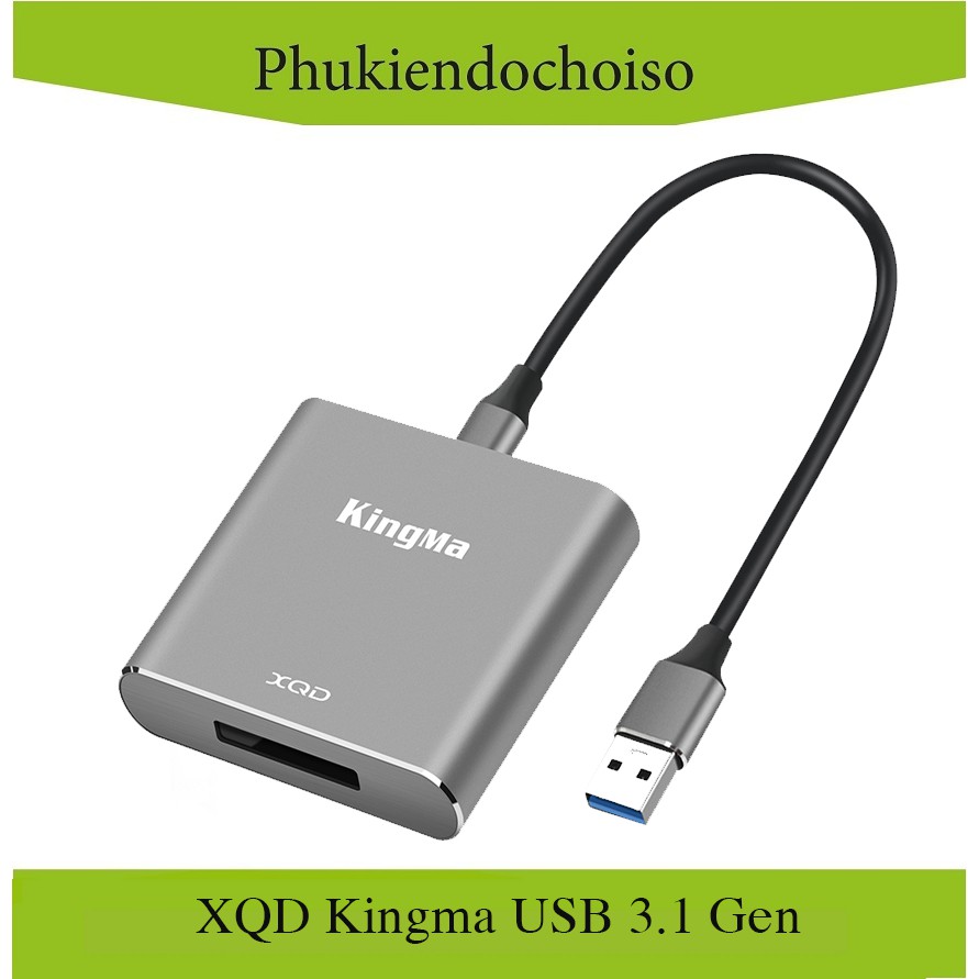 Đầu đọc thẻ XQD Kingma USB 3.1 Gen 1