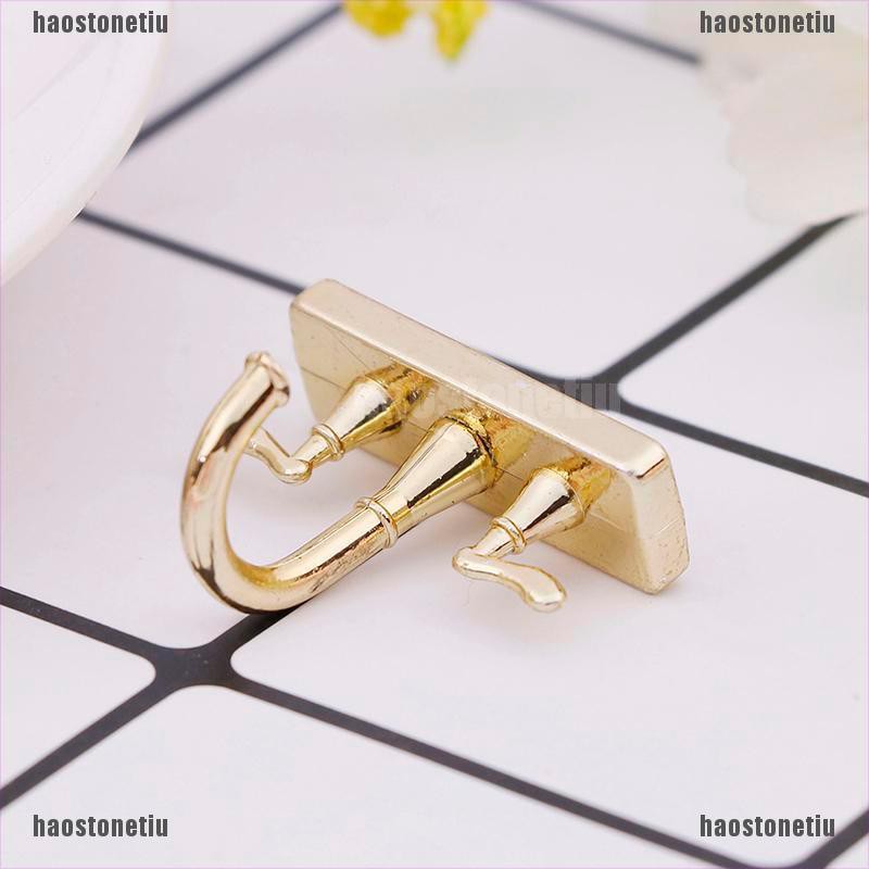 Vòi Nước Kép Mini Tỉ Lệ 1 / 12 Trang Trí Nhà Búp Bê