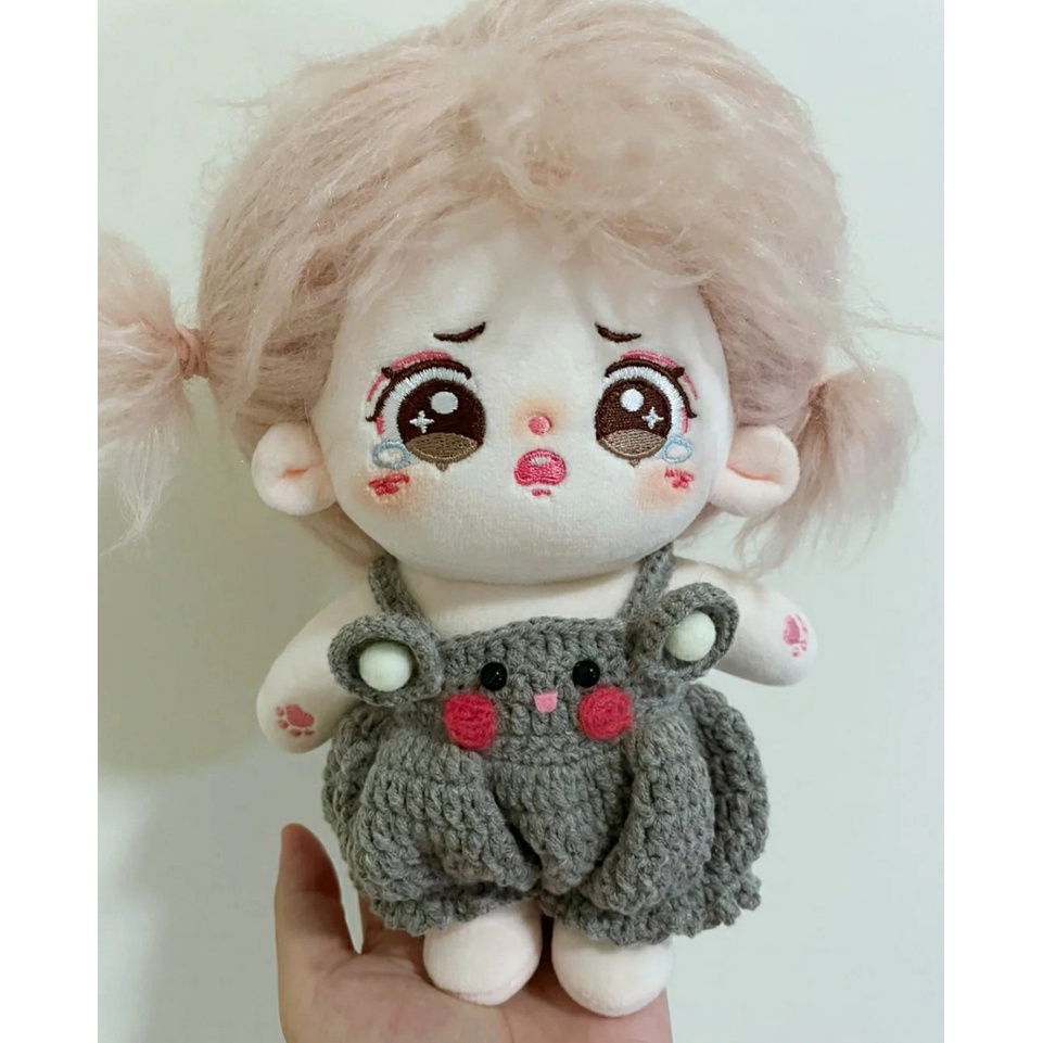 Outfit doll 20cm - Chuột xám nhỏ