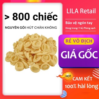 Bao ngón tay cao su chống tĩnh điện, Bọc đầu ngón tay xỏ 1 ngón dày dặn, màu VÀNG