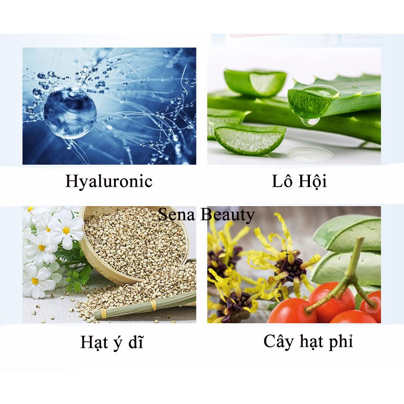 Serum dưỡng da se khít lỗ chân lông giảm mụn đầu đen Shrinkage Pore Qianzi Sena Beauty | BigBuy360 - bigbuy360.vn