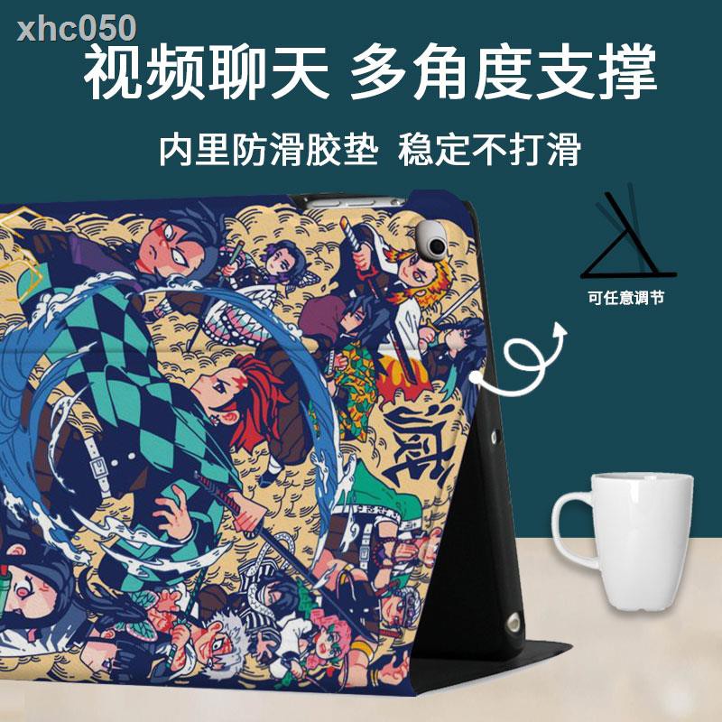 Bao Da Máy Tính Bảng In Hình Demon Slayer Có Ngăn Đựng Bút Cho 2020 / 19 / 1810.2 Inch Ipad Air1 / 2 / 3