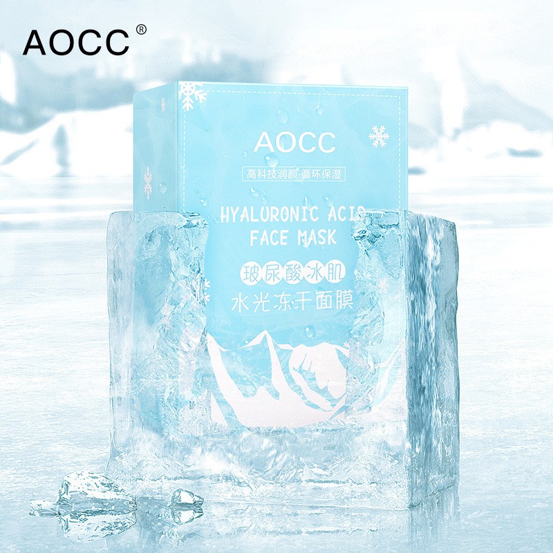 Mặt nạ dạng gel AOCC (AC18) tinh chất đông lạnh dưỡng ẩm, sáng da 20 gói x 5ml