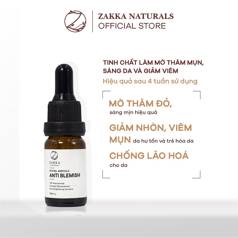 [New 99%] Serum B3 Zakka Anti blemish 10% nia