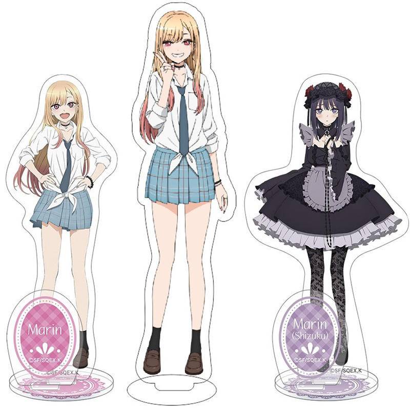 Móc Khóa Có Giá Đỡ Mô Hình Nhân Vật Anime My Dress-Up Darling Kitagawa Marin