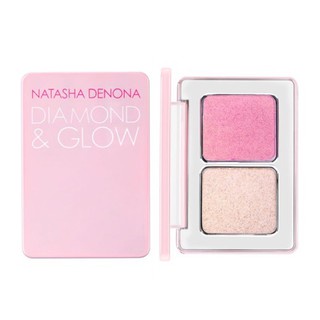 BẢNG PHẤN MÁ HỒNG - HIGHLIGHT NATASHA DENONA MINI DIAMOND &amp; GLOW CHEEK DUO CHÍNH HÃNG - 9335