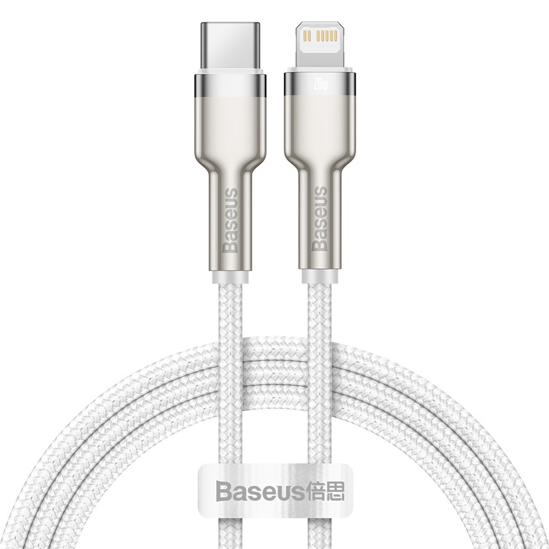 Dây sạc 20w Baseus cafule series metal data cable sạc cho iphone