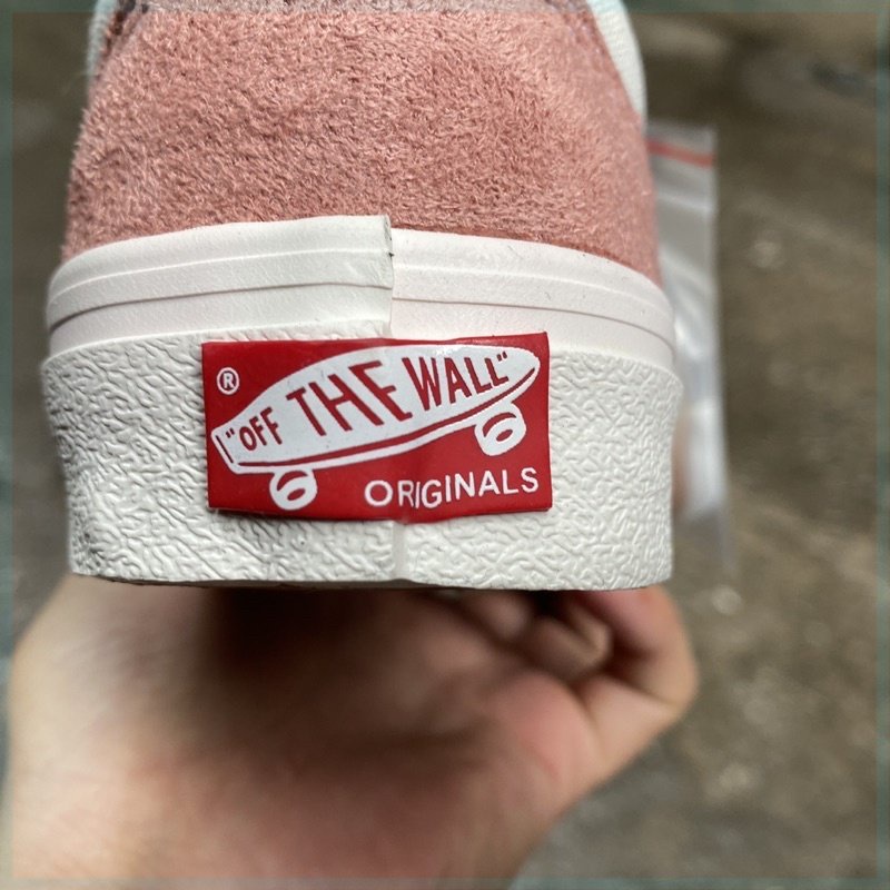 Giày Vanss trắng Hồng nữ loại đẹp full box jinx.sneaker