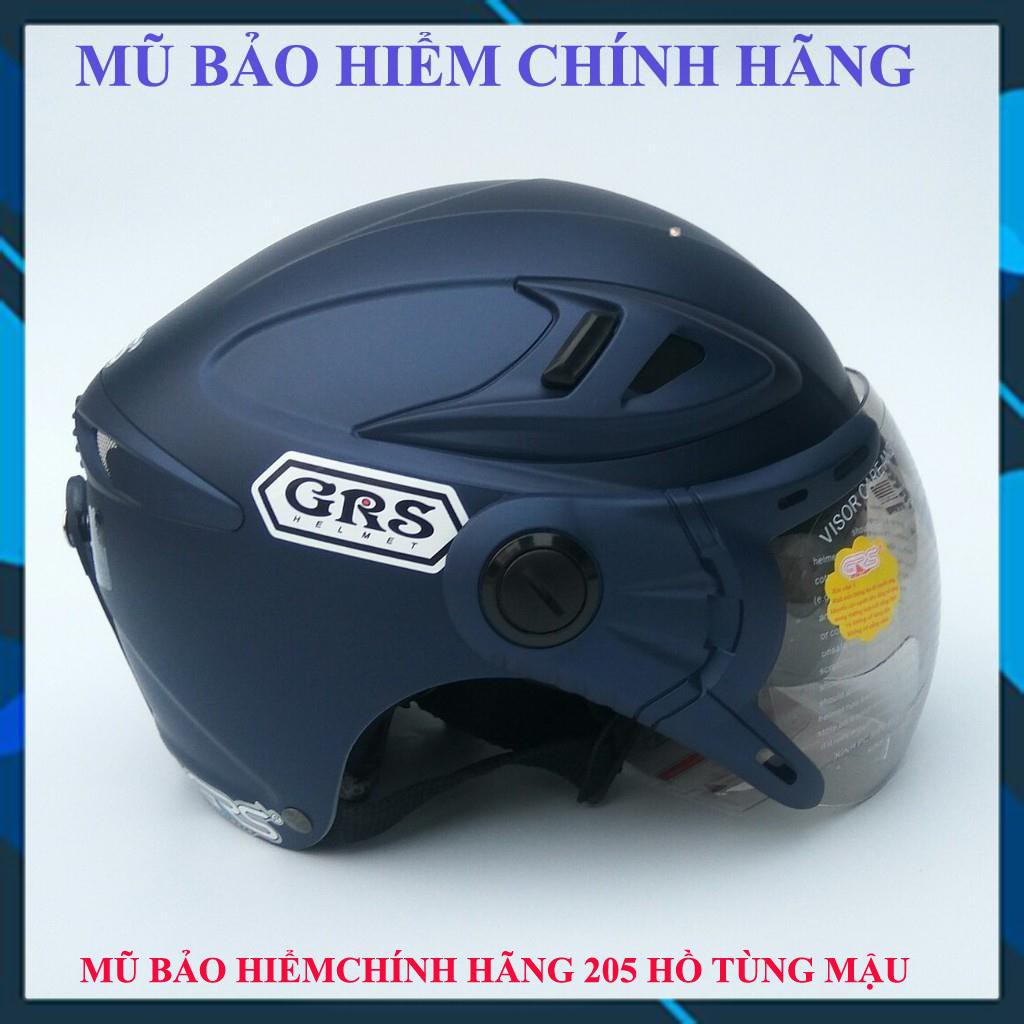 Mũ bảo hiểm nửa đầu GRS A966K 2 kính tháo lót CHỌN MÀU  [ Chính Hãng ]