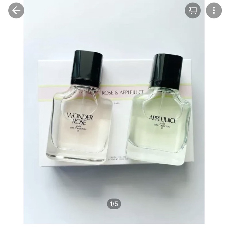🌹🍎SET NƯỚC HOA ZARA WONDEROSE- APPLEJUICE 🌹🍎