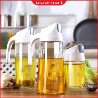 Bình đựng dầu ăn 𝟔𝟑𝟎𝐦𝐥, bình đựng dầu ăn nước mắm xì dầu tự động đóng mở nắp