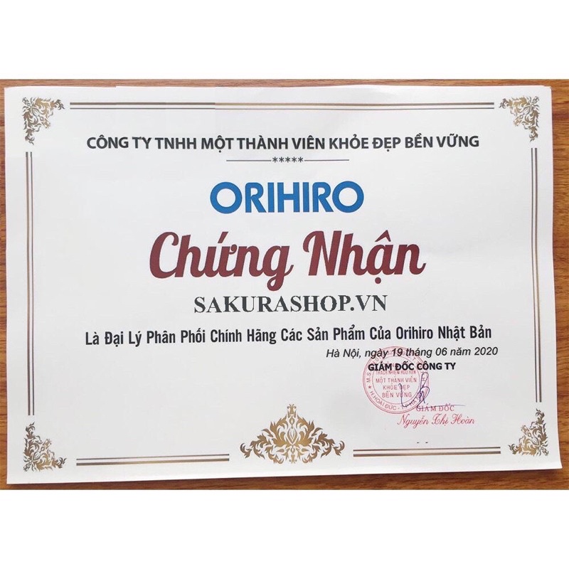 Viên Uống Nở Ngực BBB Orihiro 300 Viên Nội Địa Nhật