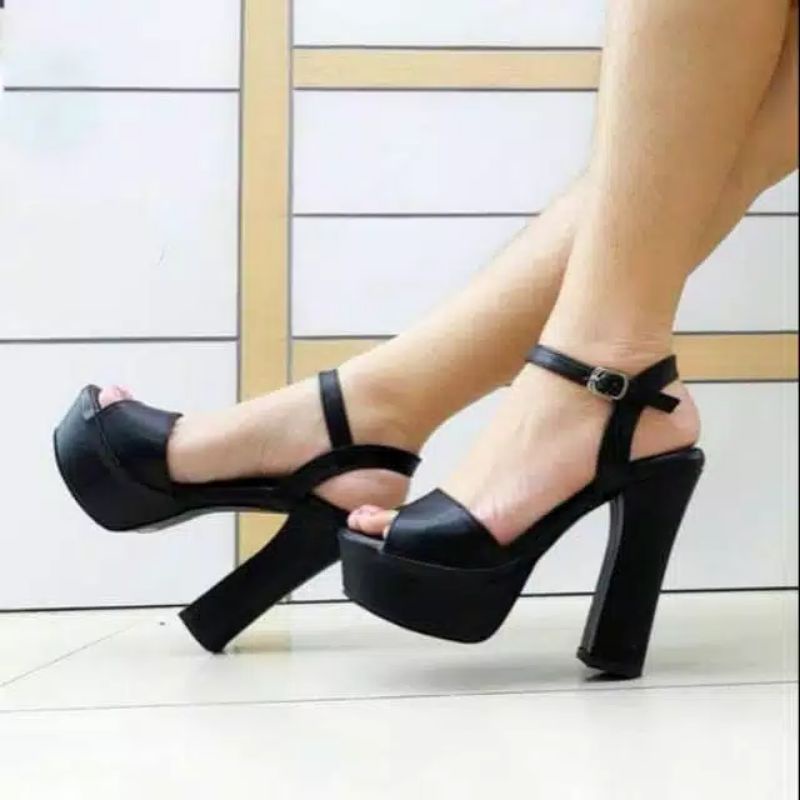 Chấm bi 12cm HEELS ZARA CHUNKY cao cấp