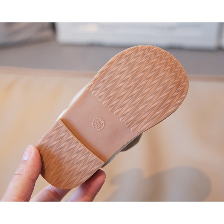 Giày Da Đế Mềm Chống Trượt Đính Nơ Phong Cách Vintage Cho Bé Gái 2-8 Tuổi
