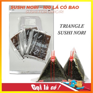 Rong Biển Cuộn Cơm Tam Giác 🌺FREESHIP🌺 Có Bao Từng Lá Riêng, Cơm nắm Nhật hiệu Fresiweed tặng kèm sticker - Hàng mới về