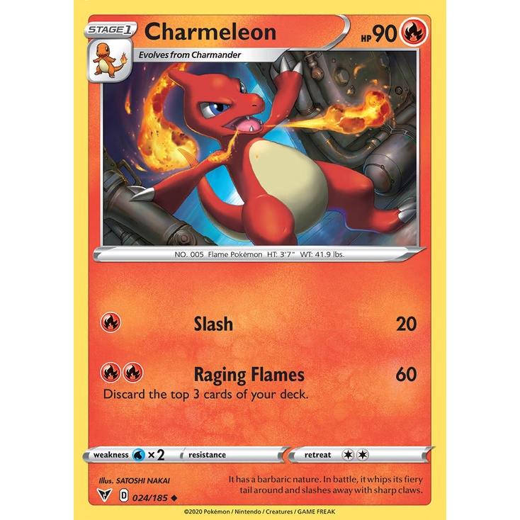 Bộ 60 Thẻ bài Pokémon Charizard Vivid Voltage - Pokémon Theme Deck 2020