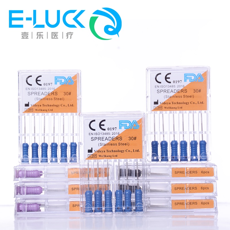 Bộ 6 Cây Dũa Móng Tay 21 / 25mm Bằng Thép Không Gỉ Chuyên Dụng Cho Nha Khoa