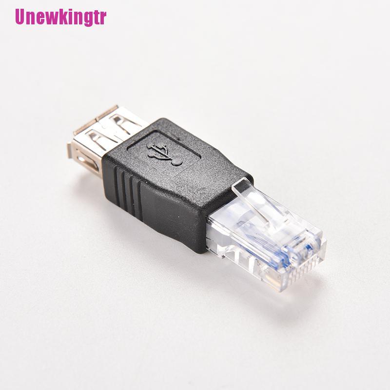 Bộ Chuyển Đổi Rj45 Male Sang Usb Af A Female