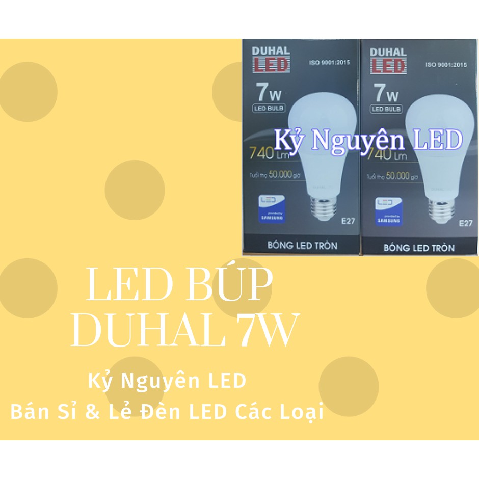 Đèn LED Búp Duhal 5-7-9W