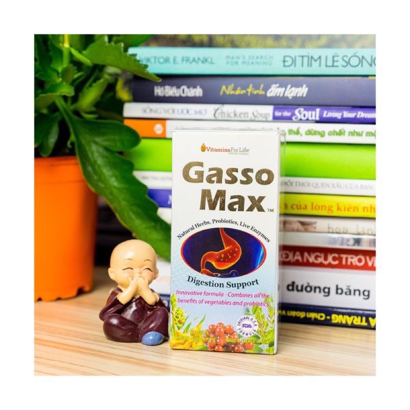 Hỗ trợ dạ dày - tiêu hoá Gasso Max